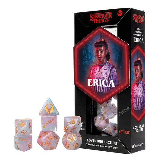 Stranger Things: Adventure Dice Set - Erica