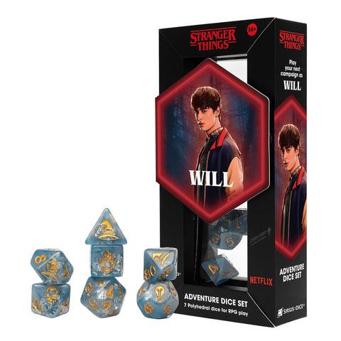 Stranger Things: Adventure Dice Set - Will