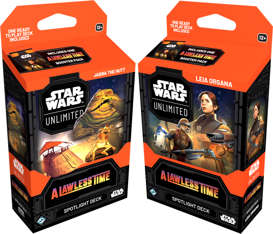 Star Wars Unlimited - A Lawless Time: Spotlight Deck [Set of 2] Pre-Order