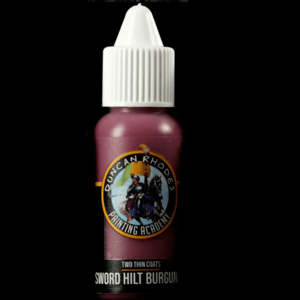 Sword Hilt Burgundy - Two Thin Coats