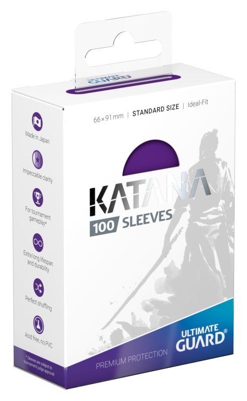 Ultimate Guard Sleeves: Standard Katana - Purple 100CT