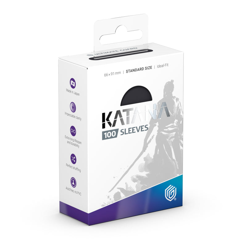 Ultimate Guard Sleeves: Standard Katana - Obsidian Shard 100CT