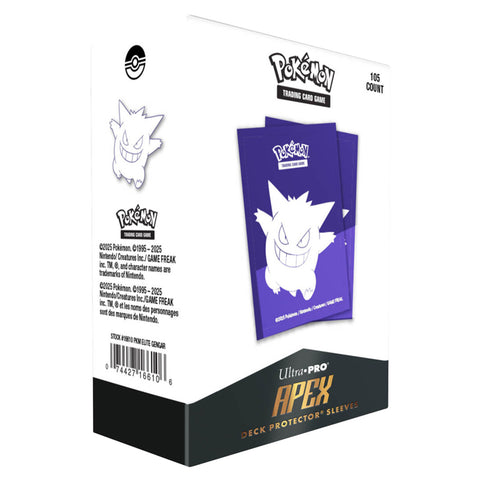 Ultra Pro Apex Sleeves - Pokémon Elite Series: Gengar