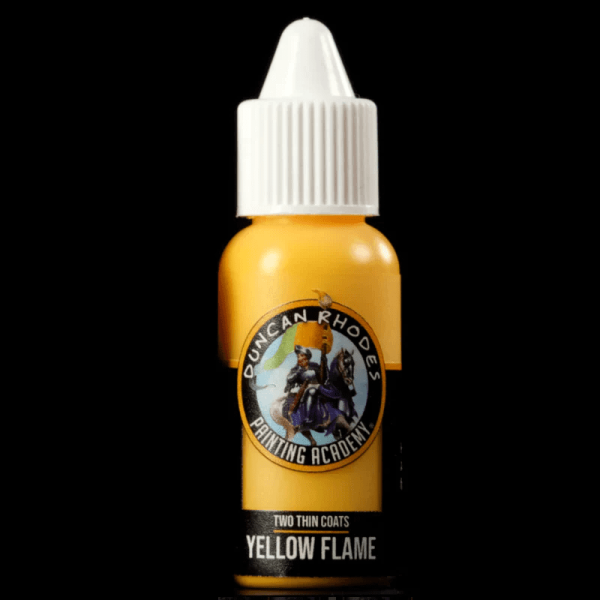 Yellow Flame - Two Thin Coats | The Clever Kobold