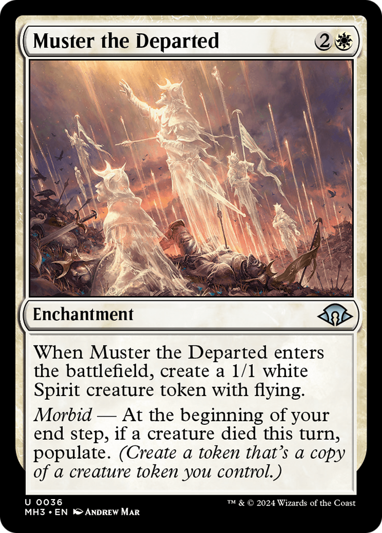 Muster the Departed [Modern Horizons 3] | The Clever Kobold