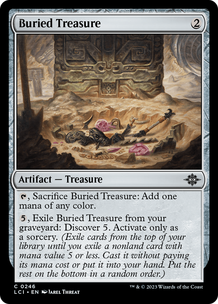 Buried Treasure [The Lost Caverns of Ixalan] | The Clever Kobold