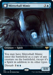 Mirrorhall Mimic // Ghastly Mimicry (Extended Art) [Innistrad: Crimson Vow] | The Clever Kobold