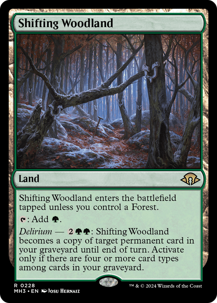 Shifting Woodland [Modern Horizons 3] | The Clever Kobold