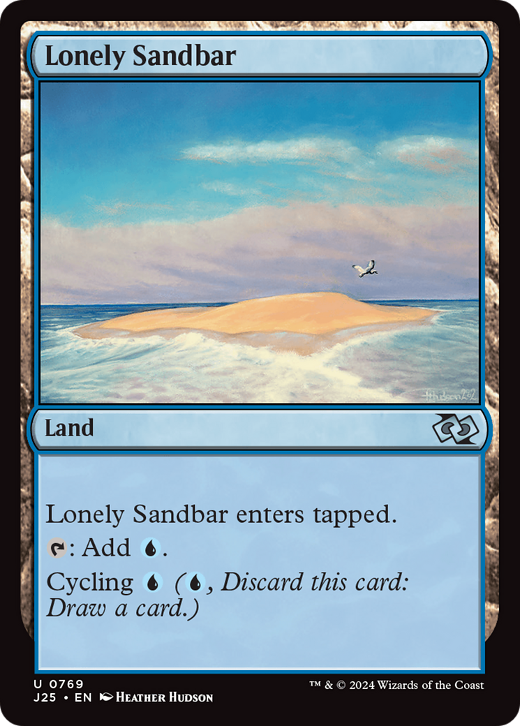 Lonely Sandbar [Foundations Jumpstart] | The Clever Kobold