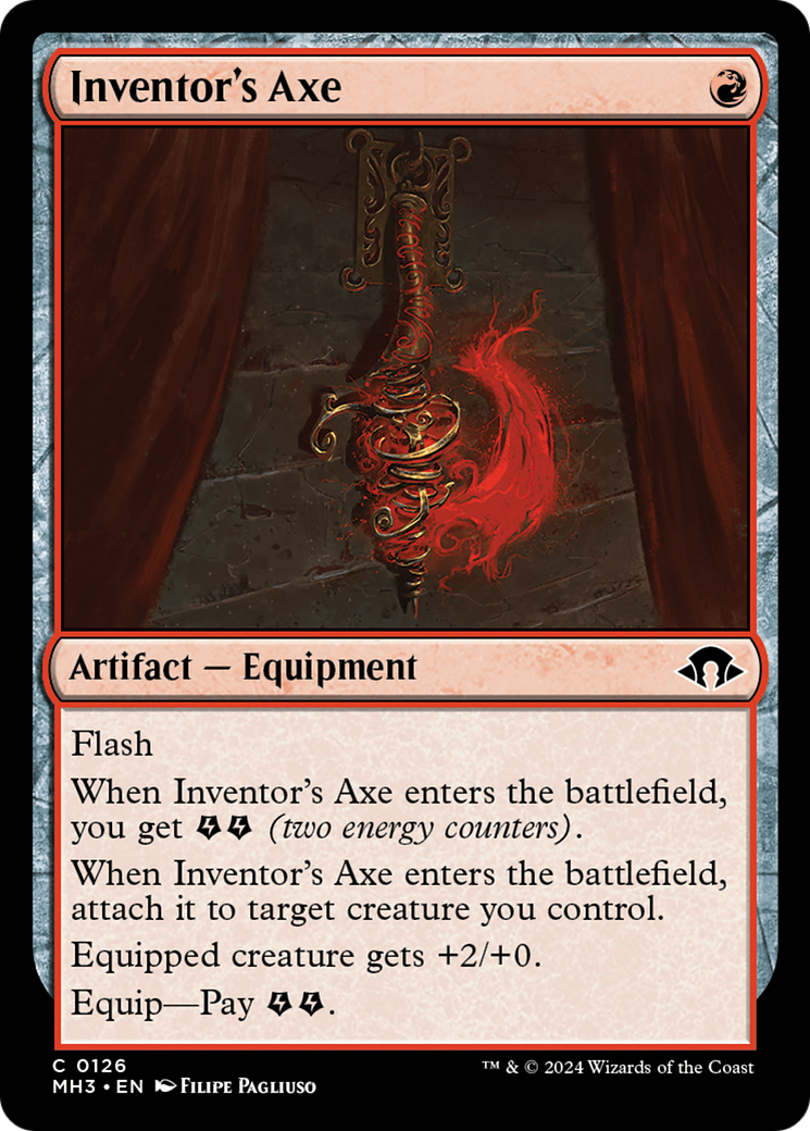 Inventor's Axe [Modern Horizons 3] | The Clever Kobold