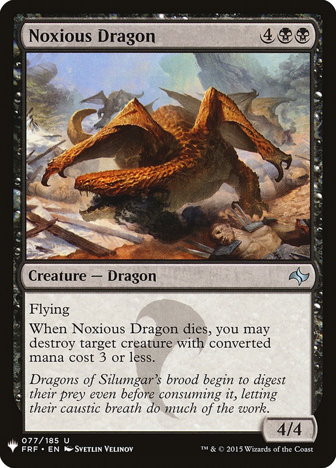 Noxious Dragon [Mystery Booster] | The Clever Kobold