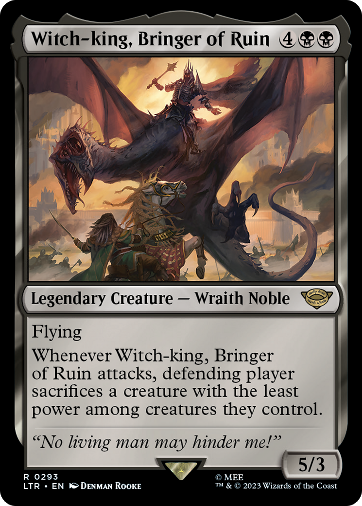 Witch-king, Bringer of Ruin [The Lord of the Rings: Tales of Middle-Earth] | The Clever Kobold