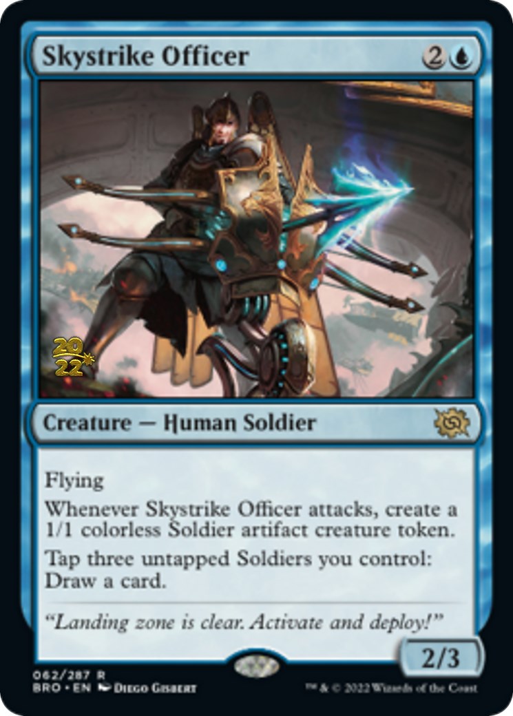 Skystrike Officer [The Brothers' War Prerelease Promos] | The Clever Kobold