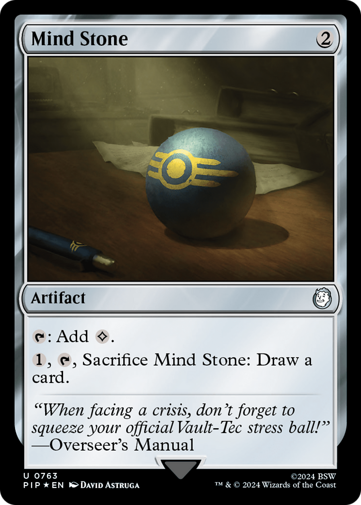 Mind Stone (Surge Foil) [Fallout] | The Clever Kobold