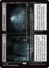 Polluted Cistern // Dim Oubliette [Duskmourn: House of Horror Commander] | The Clever Kobold