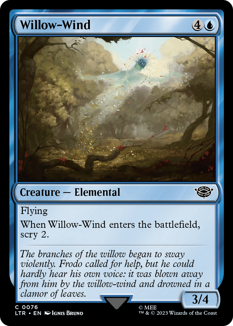 Willow-Wind [The Lord of the Rings: Tales of Middle-Earth] | The Clever Kobold