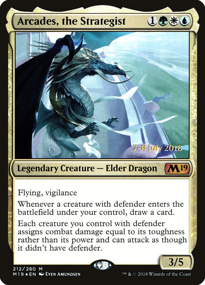 Arcades, the Strategist [Core Set 2019 Prerelease Promos] | The Clever Kobold