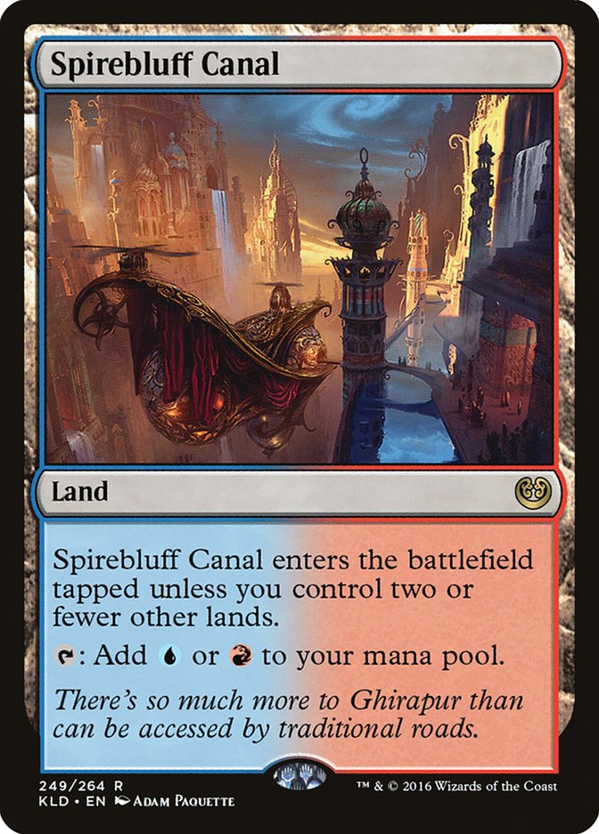 Spirebluff Canal [Kaladesh] | The Clever Kobold