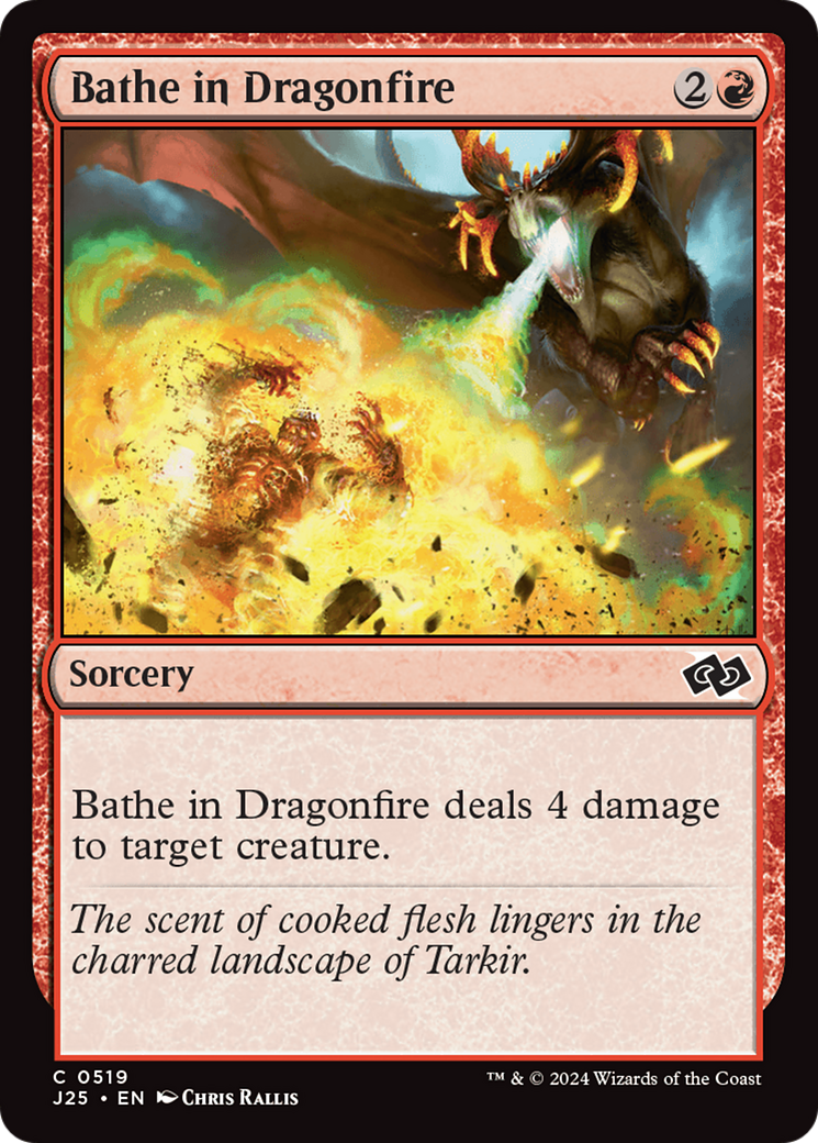 Bathe in Dragonfire [Foundations Jumpstart] | The Clever Kobold