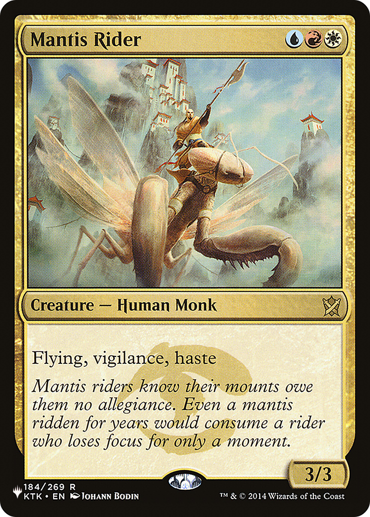 Mantis Rider [The List] | The Clever Kobold