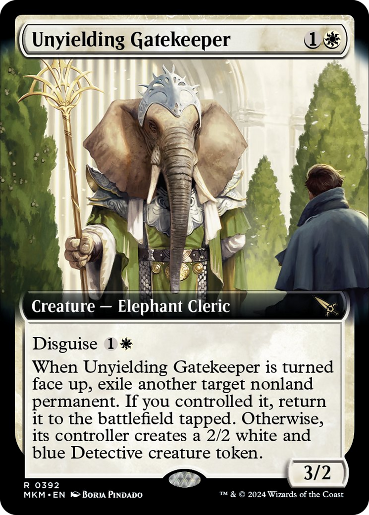 Unyielding Gatekeeper (Extended Art) [Murders at Karlov Manor] | The Clever Kobold