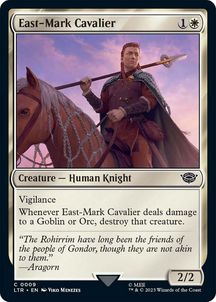 East-Mark Cavalier [The Lord of the Rings: Tales of Middle-Earth] | The Clever Kobold