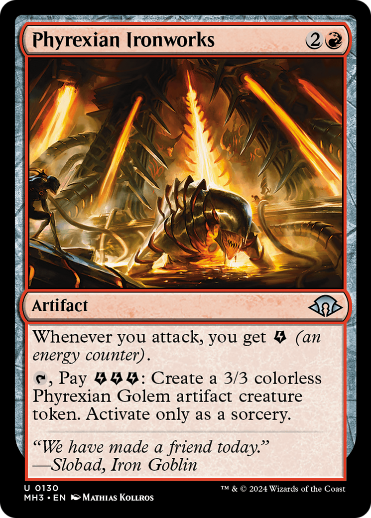 Phyrexian Ironworks [Modern Horizons 3] | The Clever Kobold