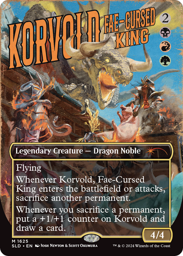 Korvold, Fae-Cursed King [Secret Lair Drop Series] | The Clever Kobold