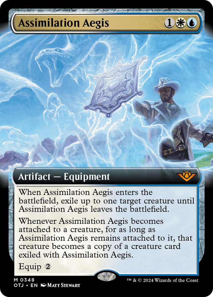 Assimilation Aegis (Extended Art) [Outlaws of Thunder Junction] | The Clever Kobold