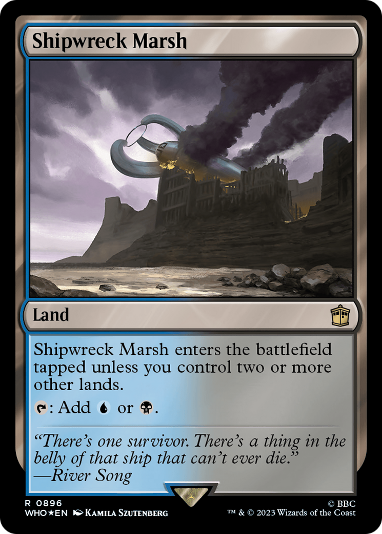 Shipwreck Marsh (Surge Foil) [Doctor Who] | The Clever Kobold