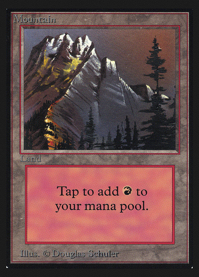 Mountain (Snow Top / Highest Point on Left) [International Collectors' Edition] | The Clever Kobold