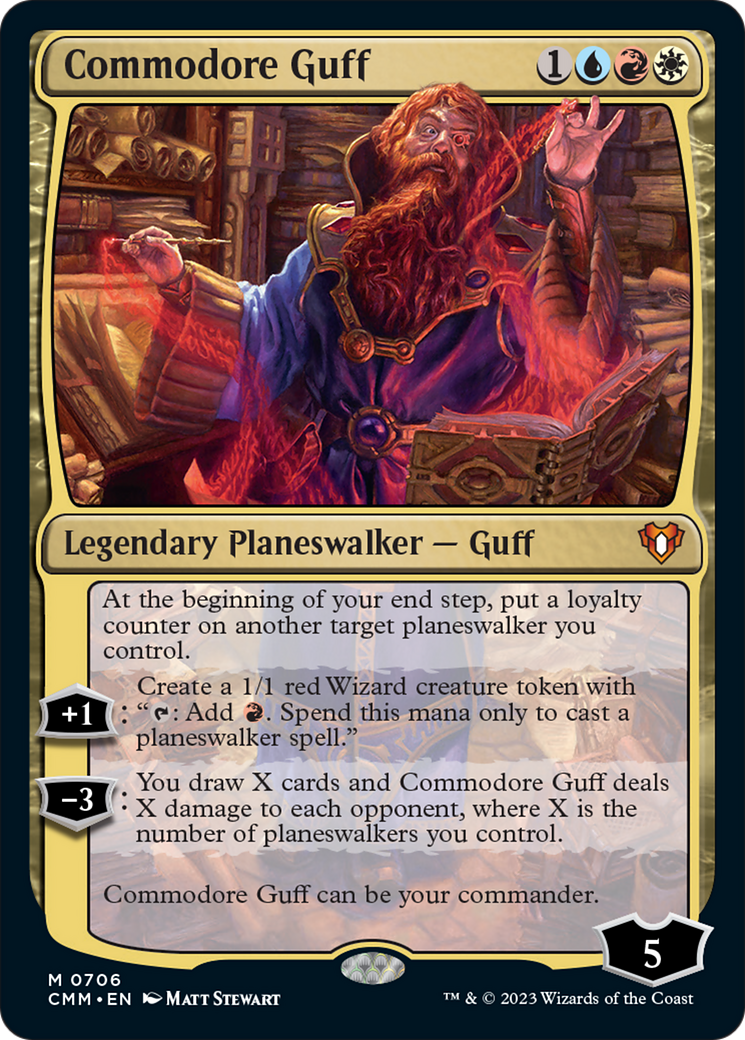 Commodore Guff [Commander Masters] | The Clever Kobold