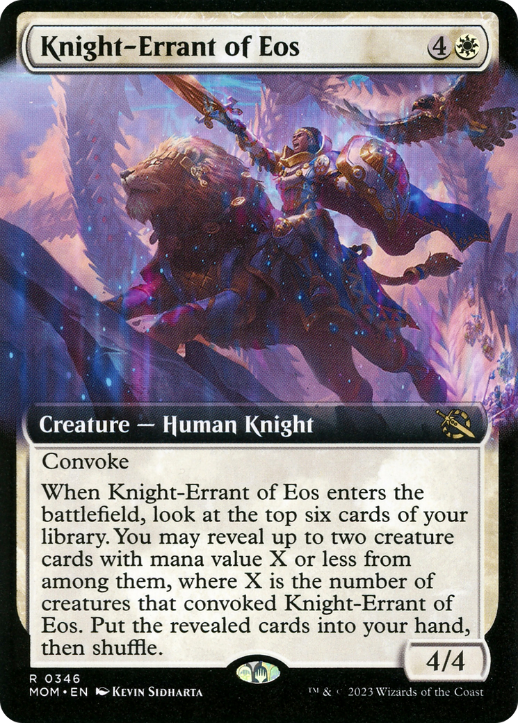 Knight-Errant of Eos (Extended Art) [March of the Machine] | The Clever Kobold