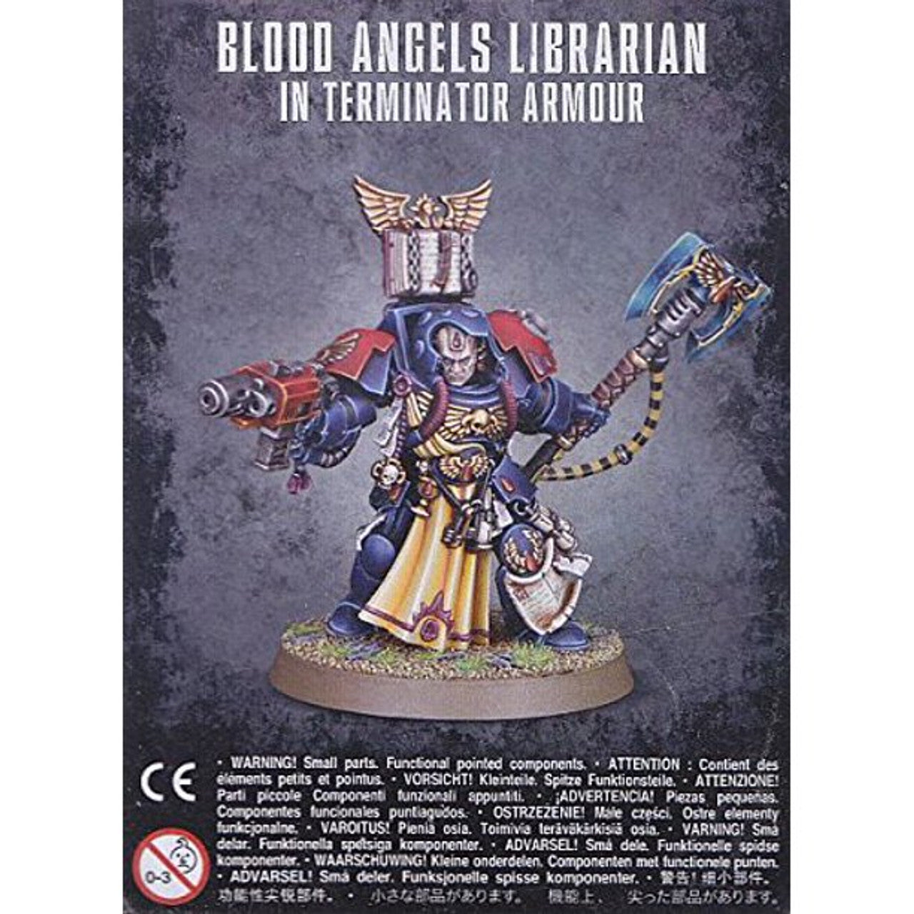 Blood Angels Librarian in Terminator Armour | The Clever Kobold