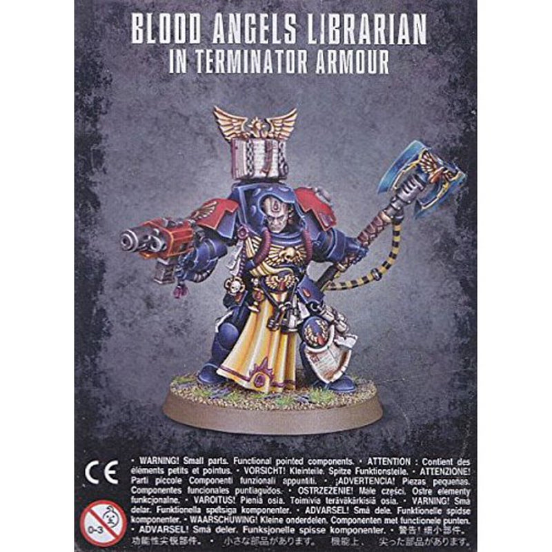Blood Angels Librarian in Terminator Armour