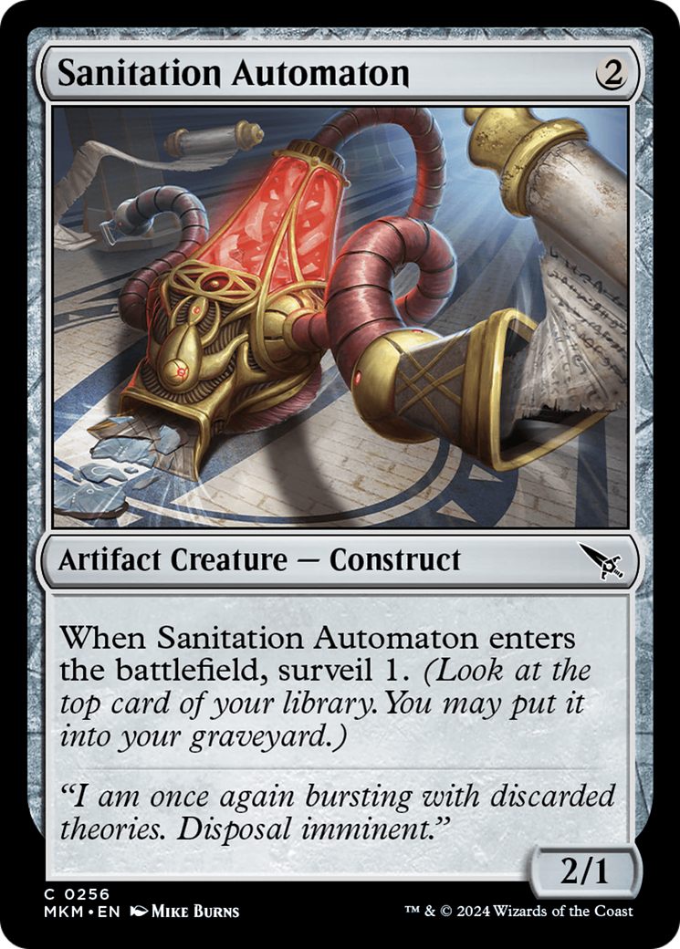 Sanitation Automaton [Murders at Karlov Manor] | The Clever Kobold