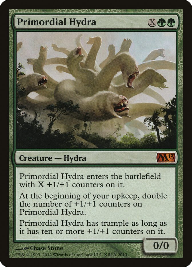 Primordial Hydra (Duels of the Planeswalkers Promos) [Duels of the Planeswalkers Promos 2013] | The Clever Kobold