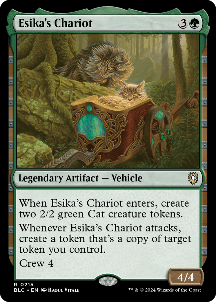 Esika's Chariot [Bloomburrow Commander] | The Clever Kobold