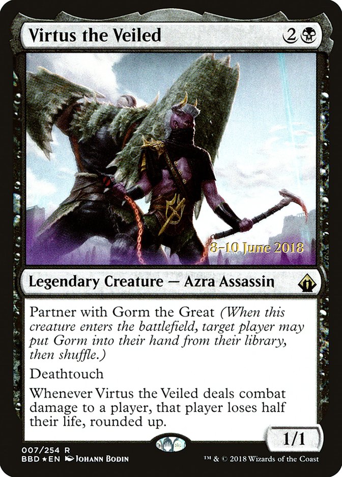 Virtus the Veiled [Battlebond Prerelease Promos] | The Clever Kobold