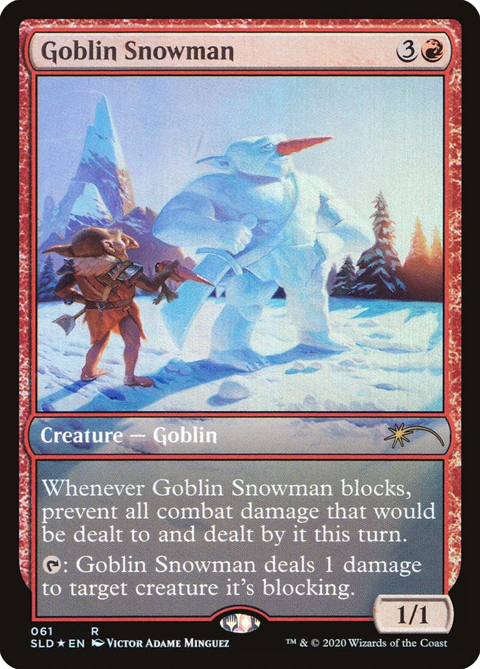 Goblin Snowman [Secret Lair Drop Series] | The Clever Kobold