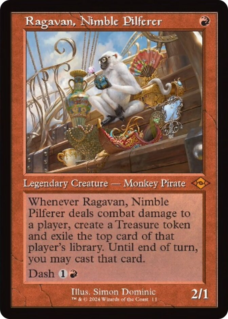 Ragavan, Nimble Pilferer (Retro) [Modern Horizons 2] | The Clever Kobold