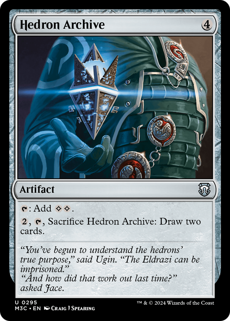 Hedron Archive (Ripple Foil) [Modern Horizons 3 Commander] | The Clever Kobold