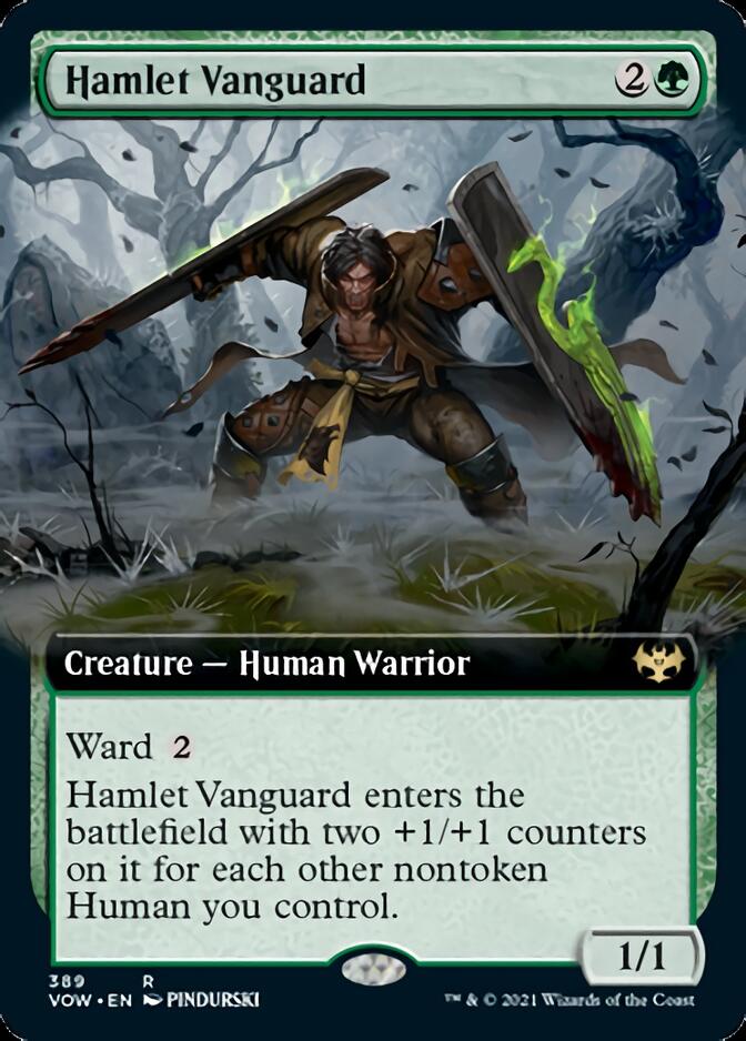 Hamlet Vanguard (Extended Art) [Innistrad: Crimson Vow] | The Clever Kobold