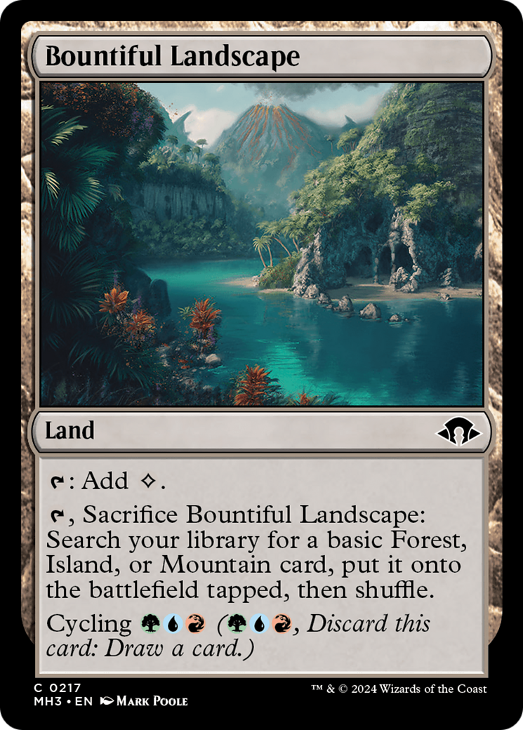 Bountiful Landscape [Modern Horizons 3] | The Clever Kobold