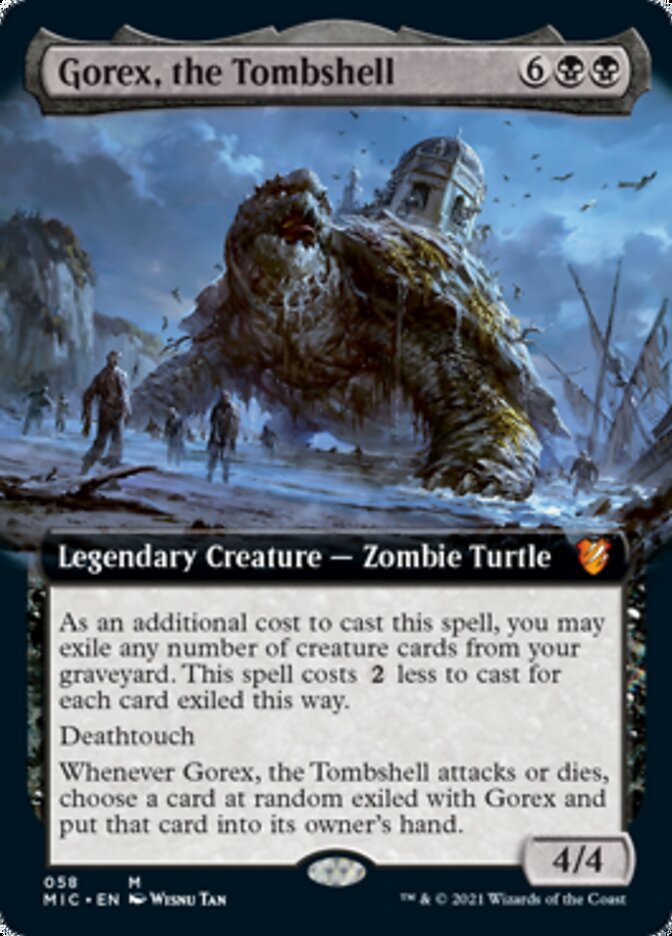 Gorex, the Tombshell (Extended Art) [Innistrad: Midnight Hunt Commander] | The Clever Kobold