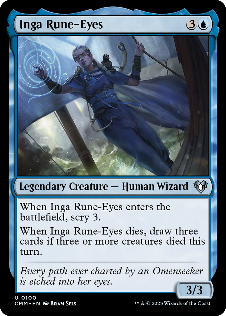 Inga Rune-Eyes [Commander Masters] | The Clever Kobold