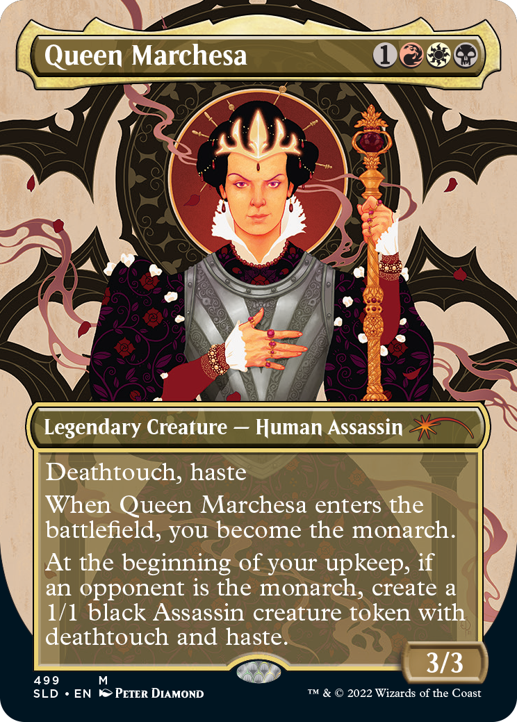 Queen Marchesa (Borderless) [Secret Lair Drop Series] | The Clever Kobold