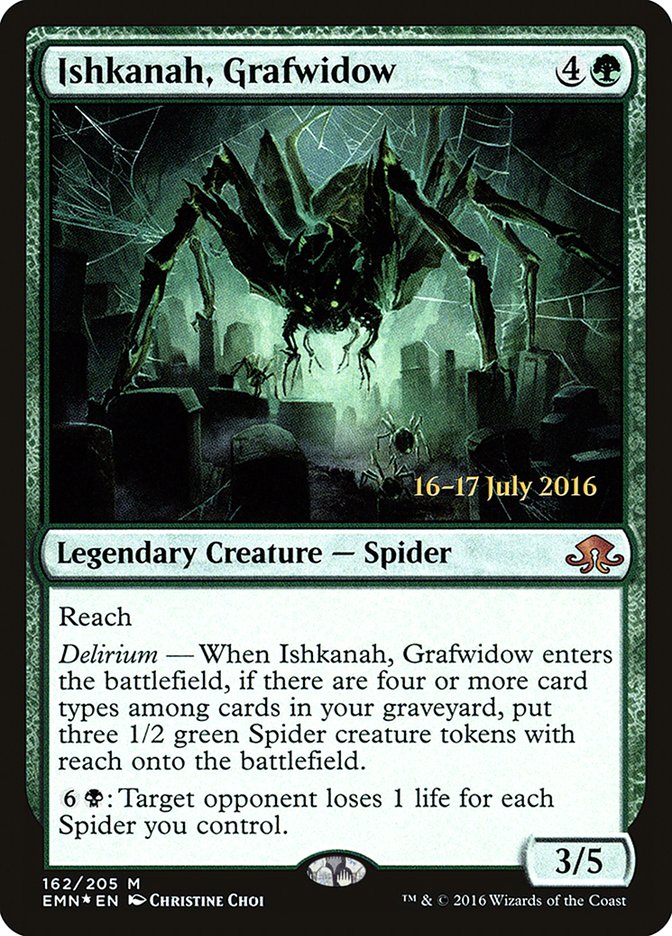 Ishkanah, Grafwidow [Eldritch Moon Prerelease Promos] | The Clever Kobold