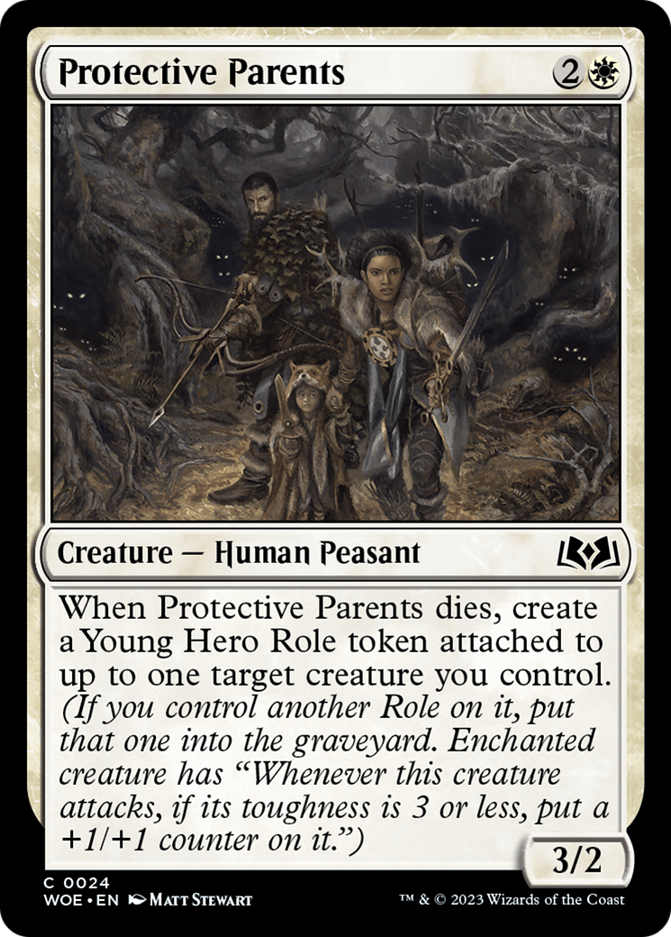 Protective Parents [Wilds of Eldraine] | The Clever Kobold