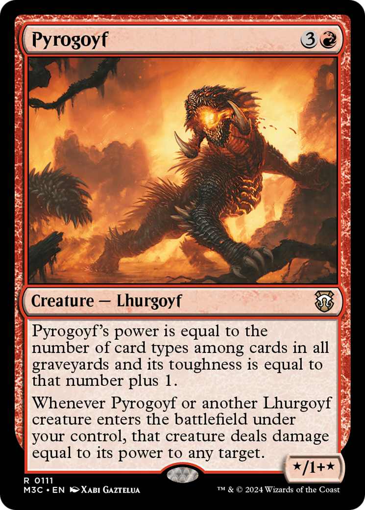 Pyrogoyf [Modern Horizons 3 Commander] | The Clever Kobold